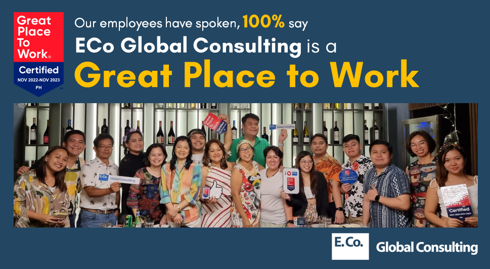 ECo Global Consulting — Great Place To Work certified